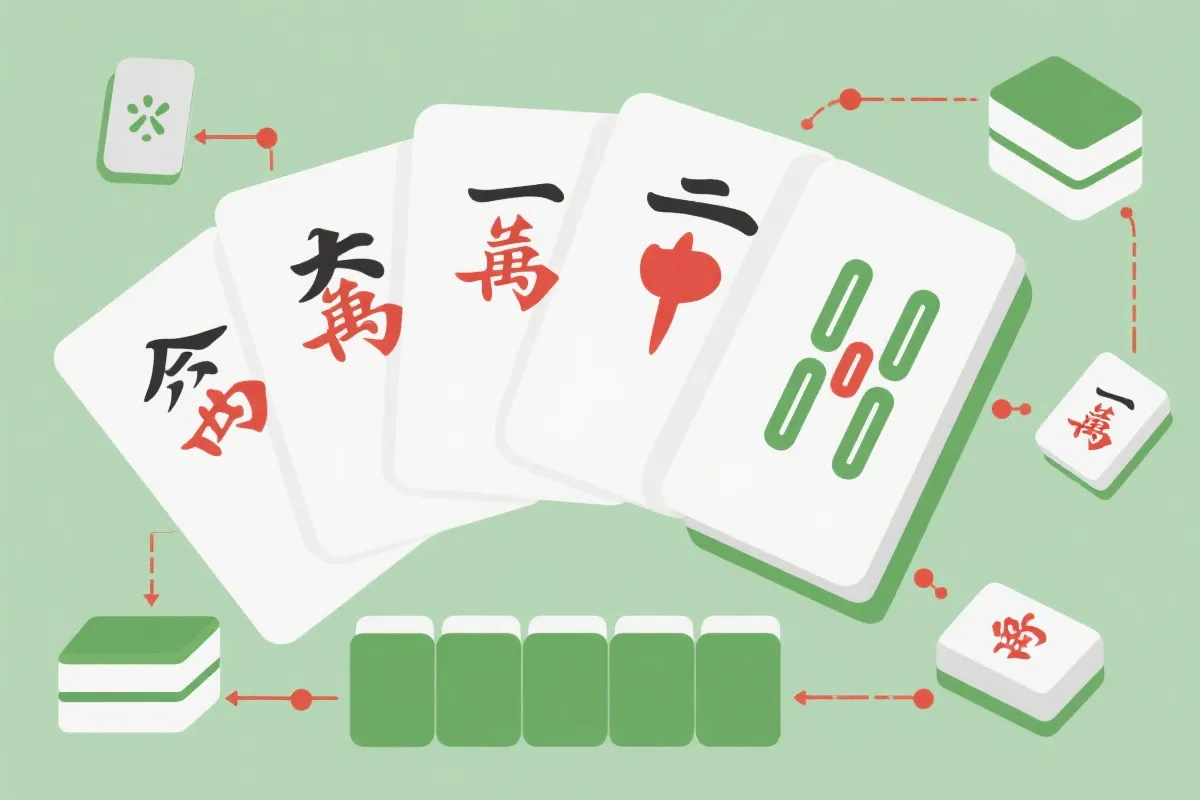 麻将规则示意图